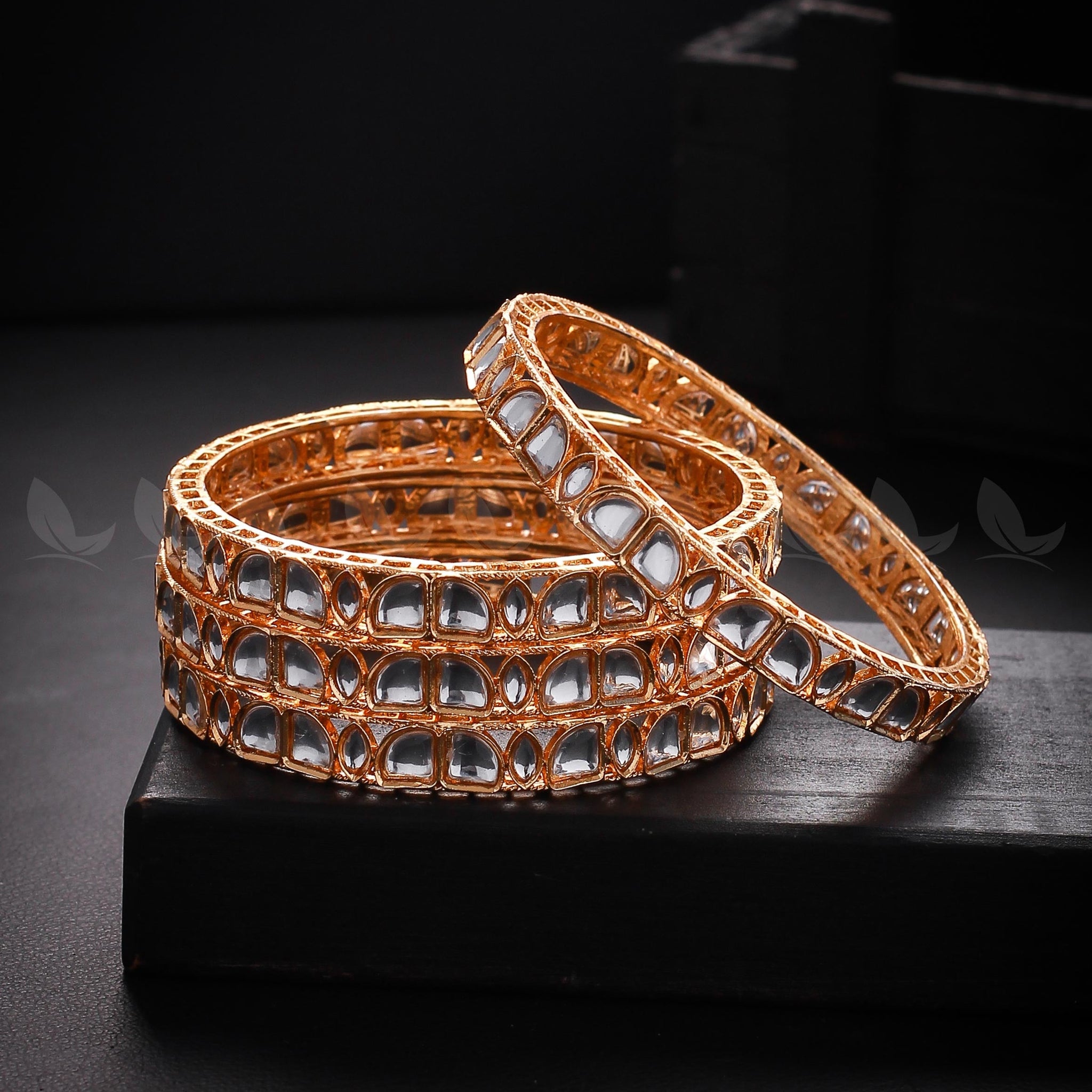 Kavya Bangles - Designer Dress with Intricate embroidery and embellishments. Shop elegent wedding dress at Maria Faisal.