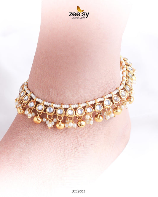 Fluorite Anklet - Anklets 