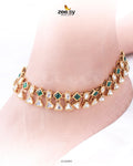 Shungite Anklet - Designer Dress with Intricate embroidery and embellishments. Shop elegent wedding dress at Maria Faisal.