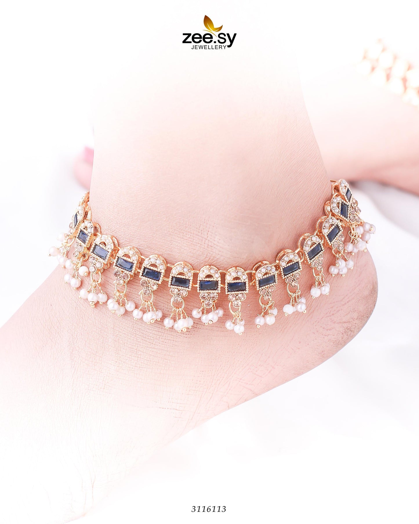Rutilated Anklet - Anklets 