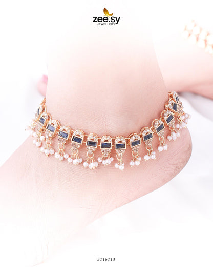 Rutilated Anklet - Anklets 