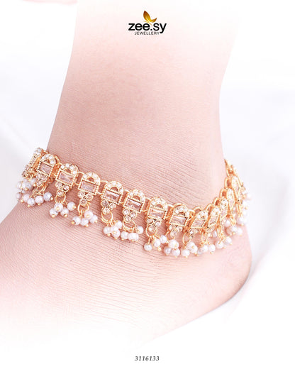 Rutilated Anklet - Anklets 