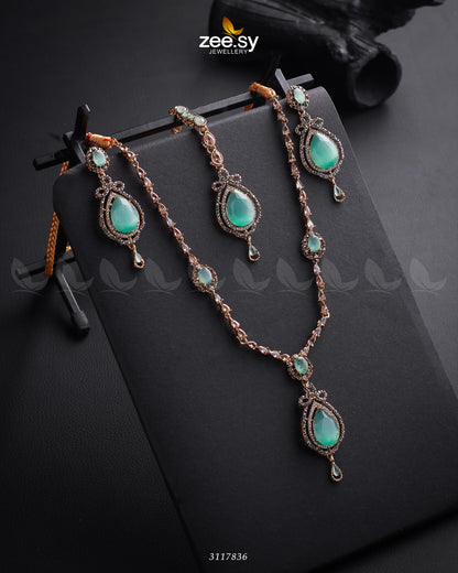 Syra Yousuf Necklace Set - Necklace Sets 