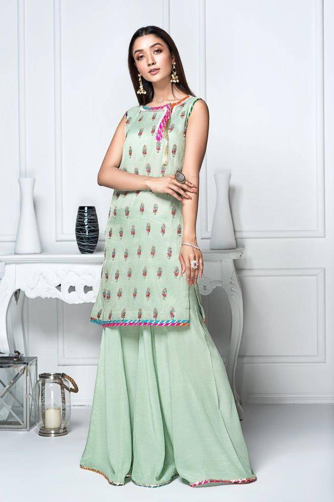 Hana | Eclectic Ready to Wear | Pistacia by Maria Faisal - Registered Vendor of : Hana - type : Ladies Clothes - 100% original wedding dresses