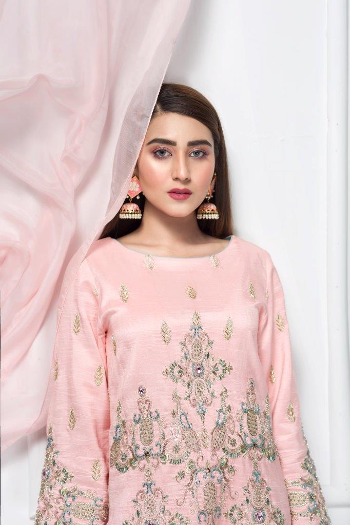 Hana | Eclectic Ready to Wear | Pink Vine by Maria Faisal - Registered Vendor of : Hana - type : Ladies Clothes - 100% original wedding dresses