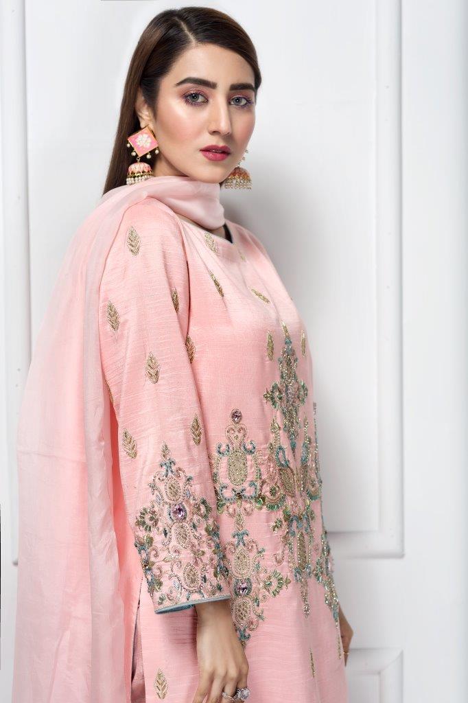 Hana | Eclectic Ready to Wear | Pink Vine by Maria Faisal - Registered Vendor of : Hana - type : Ladies Clothes - 100% original wedding dresses