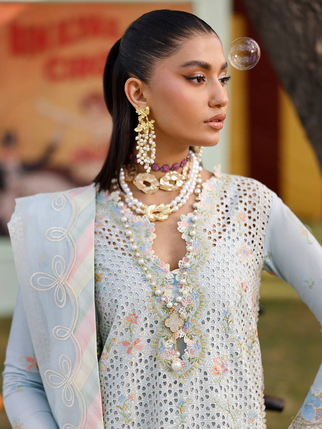 Bin Ilyas | Carnival Summer Edit 25 | 31 - B by Maria Faisal - Registered Vendor of : Bin Ilyas - type : Ladies Clothes - 100% original wedding dresses
