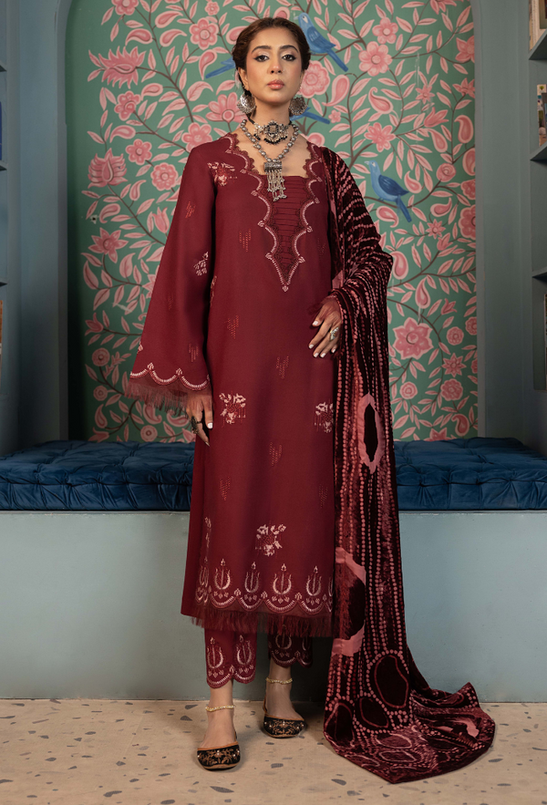 Humdum | Zouq 25 | D01 - Ladies Clothes - Maria Faisal