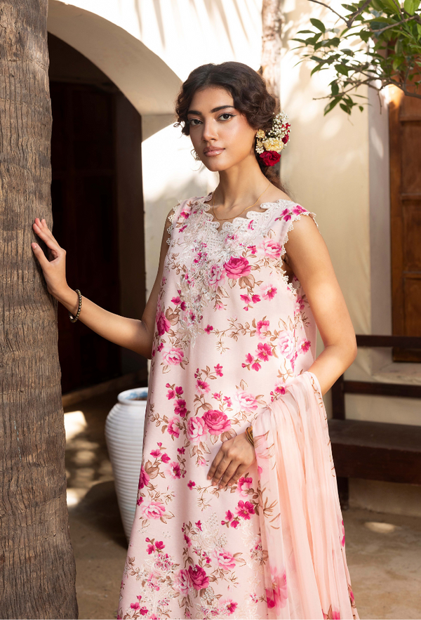 Humdum | Zaiba 25 | D07 - Ladies Clothes - Maria Faisal