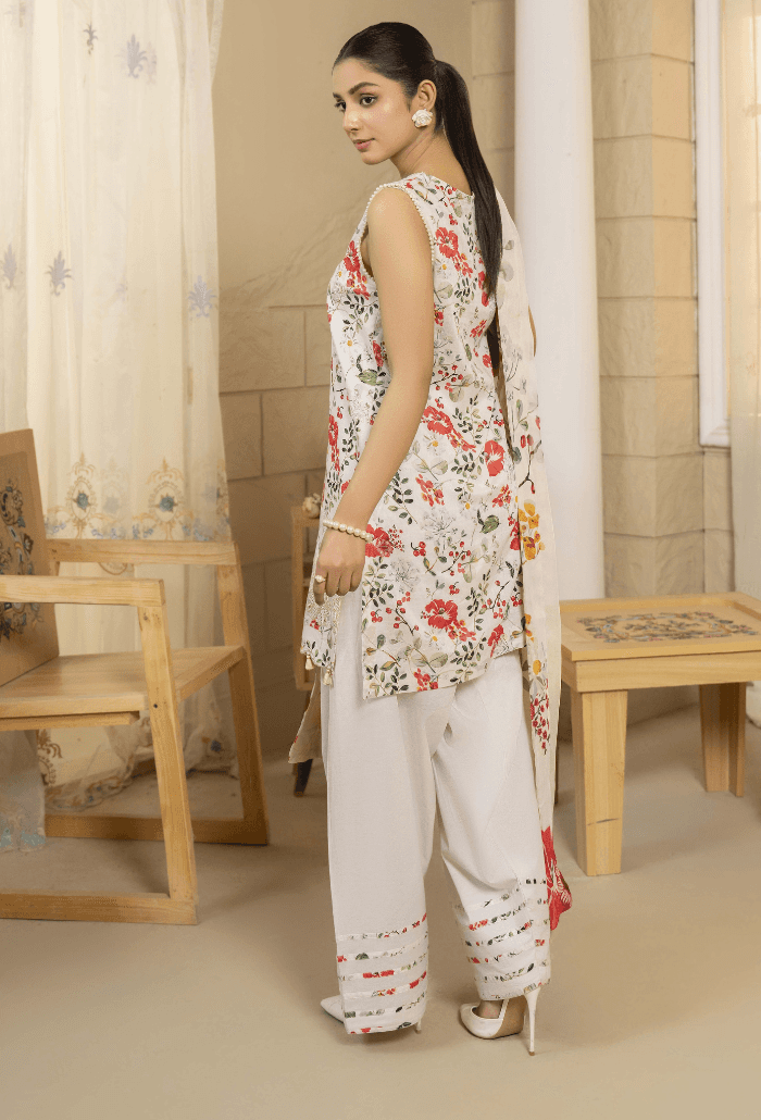 Humdum | Senora Lawn 25 | Senora - D05 by Maria Faisal - Registered Vendor of : Humdum - type : Ladies Clothes - 100% original wedding dresses