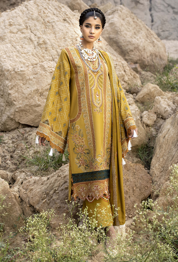 Humdum I Sierra Wool ISierra-D04 - Ladies Clothes - Maria Faisal