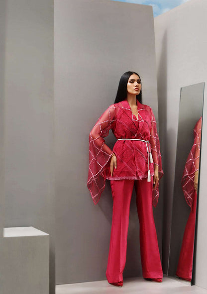 Layla Chatoor | Pret A Porter | LC-08 - Luxury Dress - available at Maria Faisal in UK and USA.