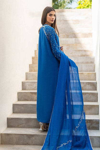 Chic Ophicial | Celenia Pret | Electric Blue by Maria Faisal - Registered Vendor of : Chic Ophicial - type : Ladies Clothes - 100% original wedding dresses