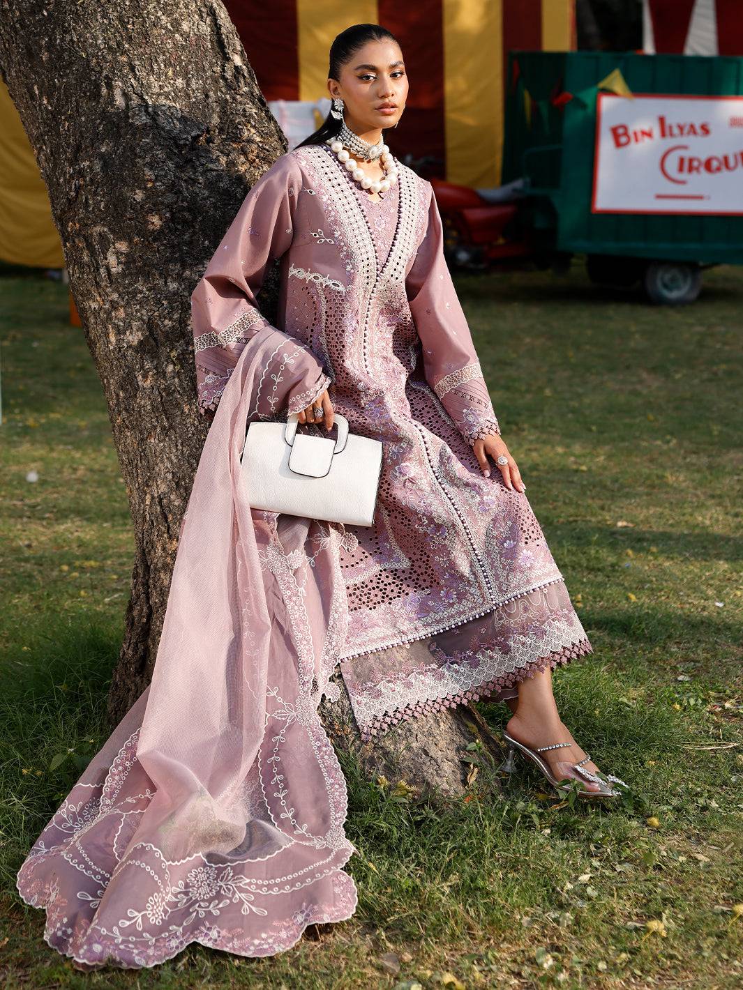 Bin Ilyas | Carnival Summer Edit 25 | 32 - B by Maria Faisal - Registered Vendor of : Bin Ilyas - type : Ladies Clothes - 100% original wedding dresses