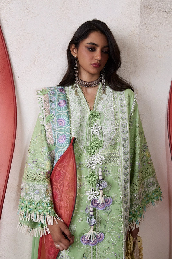 Suffuse | Lawn Eid 26 | NAVIEL - Luxury Dress - available at Maria Faisal in UK and USA.