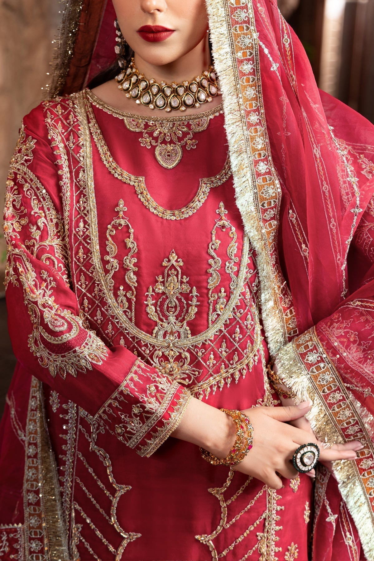 Naqshi | Samarkand Wedding Formals | Nehal - Wedding Dress - Maria Faisal
