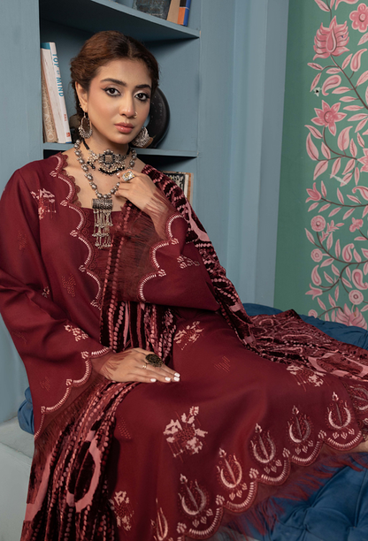 Humdum | Zouq 25 | D01 - Ladies Clothes - Maria Faisal