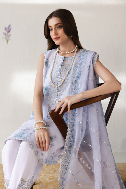 Baroque | Luxury Summer Pret | UF-4424 - Luxury Dress - available at Maria Faisal in UK and USA.