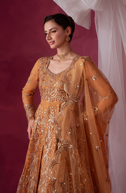 Eleshia | Zarin Wedding Formals 26 | Elara - Wedding Dress - available at Maria Faisal in UK and USA.