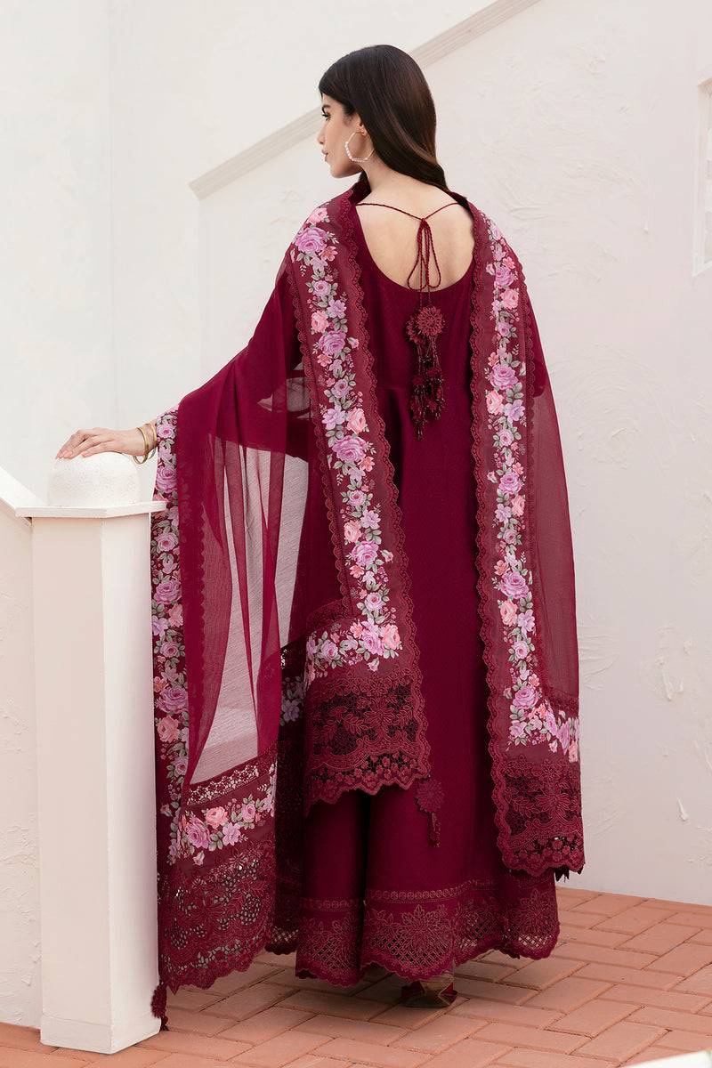 Baroque | Eid Lawn 25 | EL-D05 by Maria Faisal - Registered Vendor of : Baroque - type : Ladies Clothes - 100% original wedding dresses