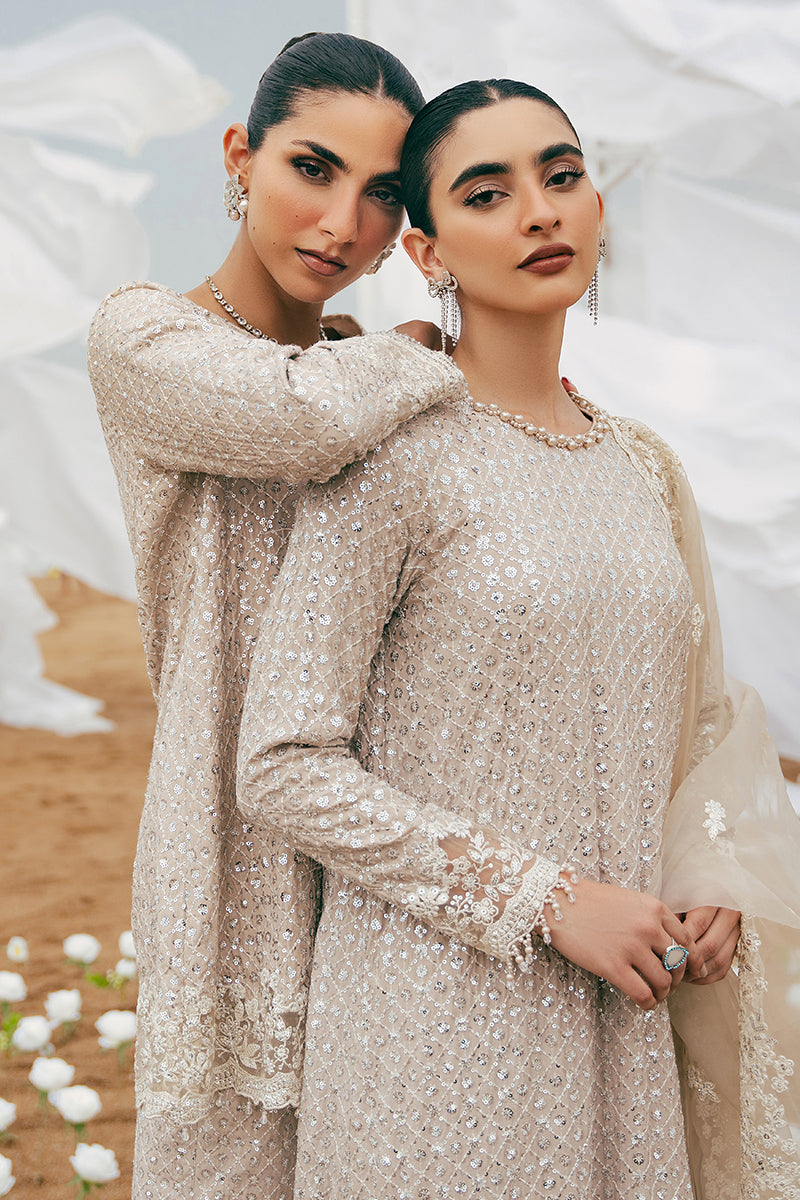 Cross Stitch | Wedding Collection 24 | SCINTILLATING CRYSTAL - Ladies Clothes - Maria Faisal