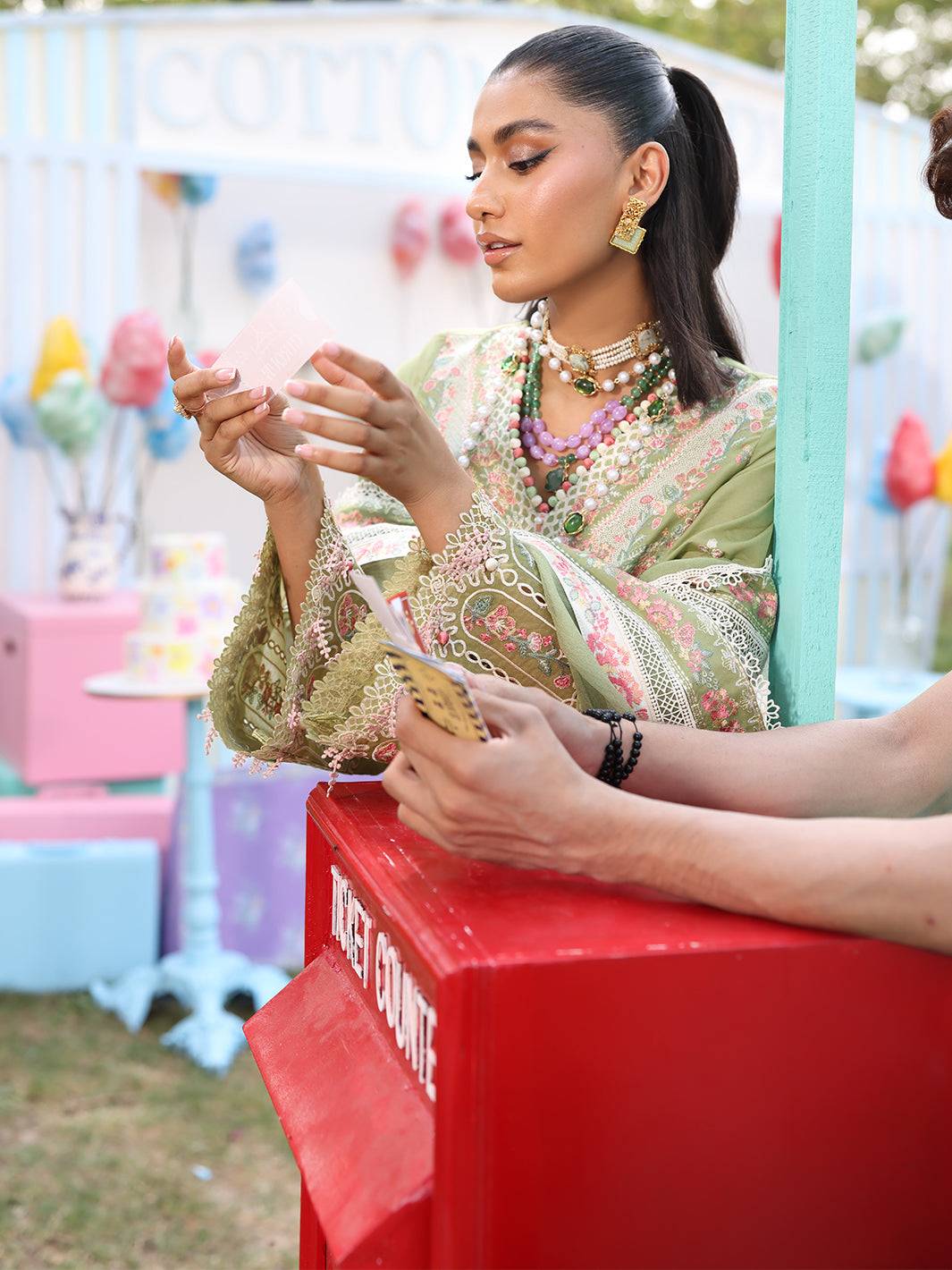Bin Ilyas | Carnival Summer Edit 25 | 33 - A by Maria Faisal - Registered Vendor of : Bin Ilyas - type : Ladies Clothes - 100% original wedding dresses