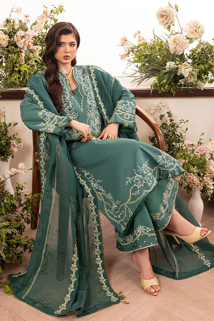 Shurooq | Mon Cheri |Jade - Luxury Dress - available at Maria Faisal in UK and USA.