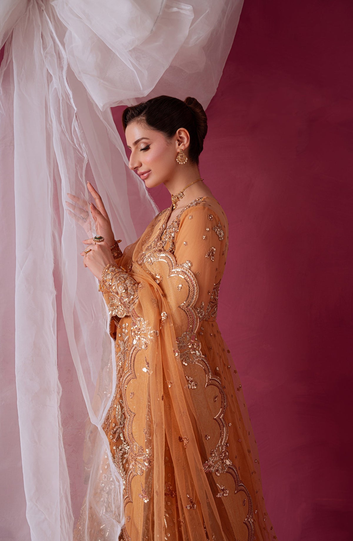 Eleshia | Zarin Wedding Formals 26 | Elara - Wedding Dress - available at Maria Faisal in UK and USA.