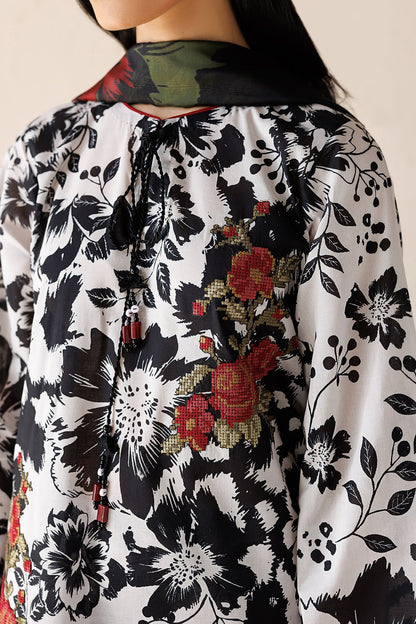 Baroque | Luxury Summer Pret | UF-4517 - Luxury Dress - available at Maria Faisal in UK and USA.