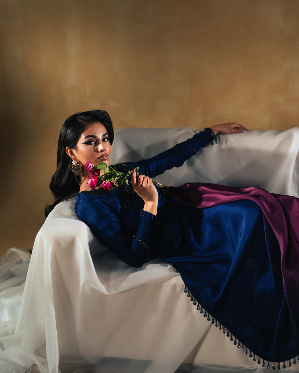 Vasal | Zyra Luxe Pret 26 | Sapphire drift - Ladies Clothes - Maria Faisal