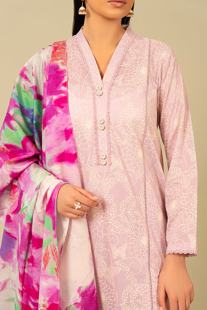 Cross Stitch | Daily Wear Lawn | CS-07 - Maria Faisal