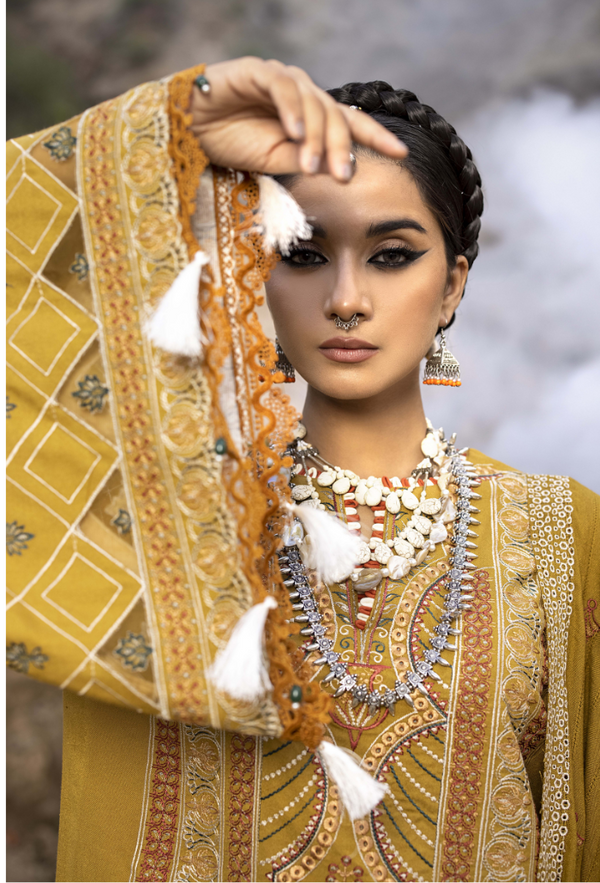 Humdum I Sierra Wool ISierra-D04 - Ladies Clothes - Maria Faisal