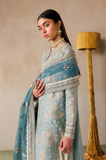 Baroque | Eid Lawn 26 | EL26-D01 - Luxury Dress - available at Maria Faisal in UK and USA.