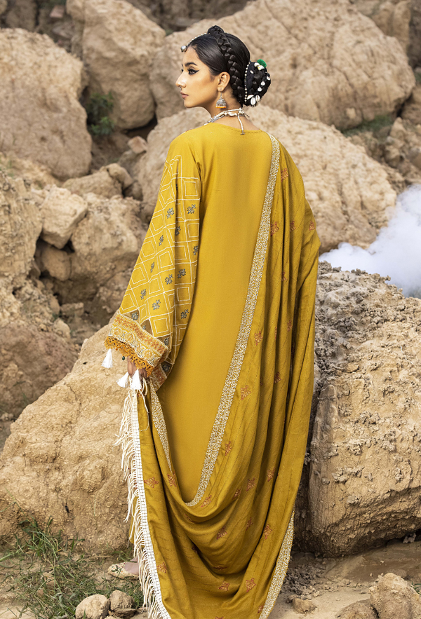 Humdum I Sierra Wool ISierra-D04 - Ladies Clothes - Maria Faisal