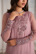Iznik I Festive Formal I UE-418 Embroidered Chiffon - Ladies Clothes - Maria Faisal
