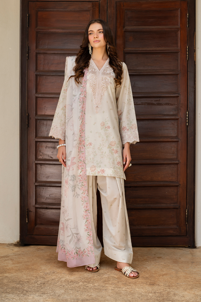 Iznik | lawn 26 | UE-491 - Dress - available at Maria Faisal in UK and USA.
