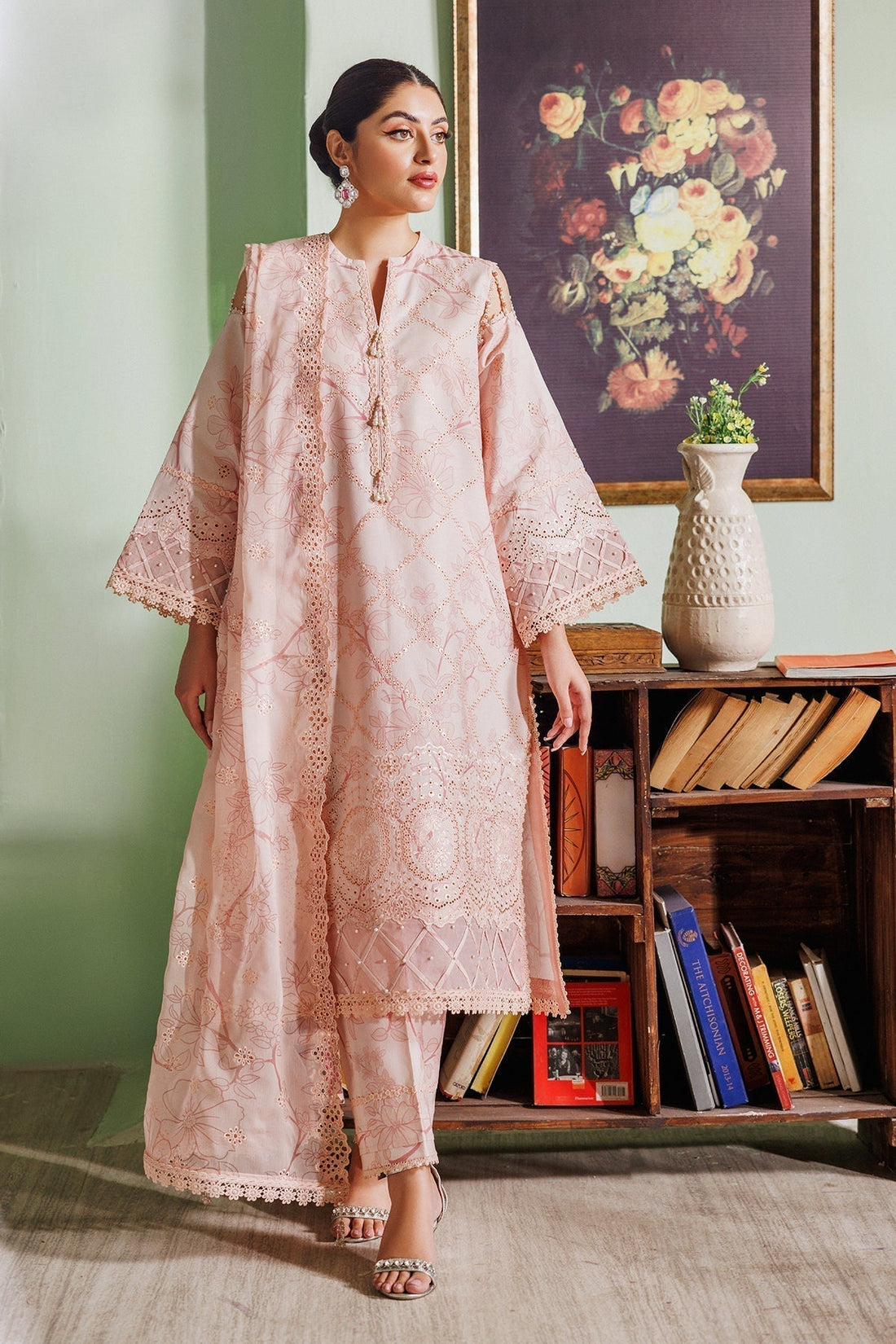Alizeh | Maahi Vol 2 | AF-EPL-7017-REEM - Designer Dress with Intricate embroidery and embellishments. Shop elegent wedding dress at Maria Faisal.