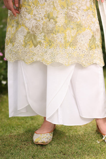 Baroque | Luxury Pret Summer | UF-4229 - Luxury Dress - available at Maria Faisal in UK and USA.