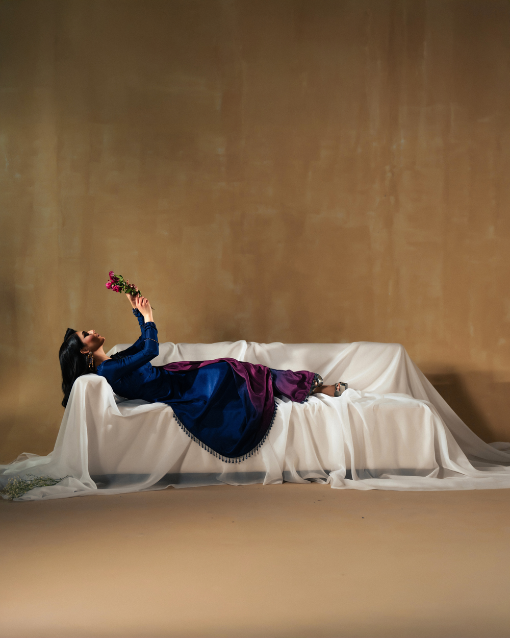 Vasal | Zyra Luxe Pret 26 | Sapphire drift - Ladies Clothes - Maria Faisal