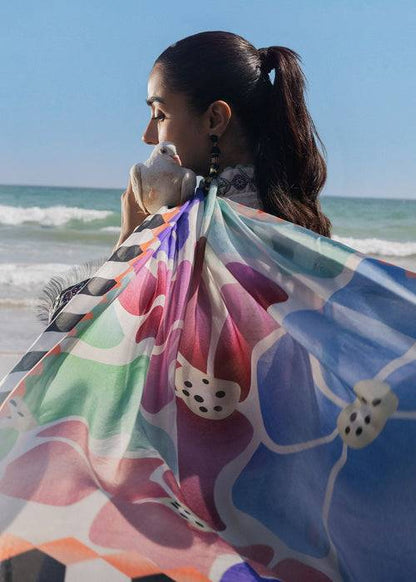 Sadaf Fawad Khan | Siraa Lawn 25 | Kantha Rose by Maria Faisal - Registered Vendor of : Sadaf Fawad Khan - type : Ladies Clothes - 100% original wedding dresses