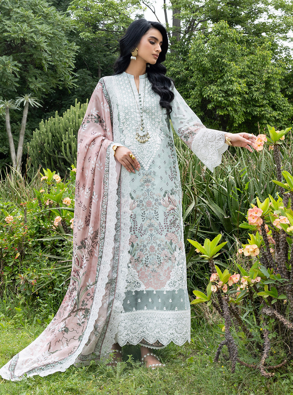 Zainab Chottani | Luxe Lawn 26 | Ivie - 13 - Luxury Dress - available at Maria Faisal in UK and USA.