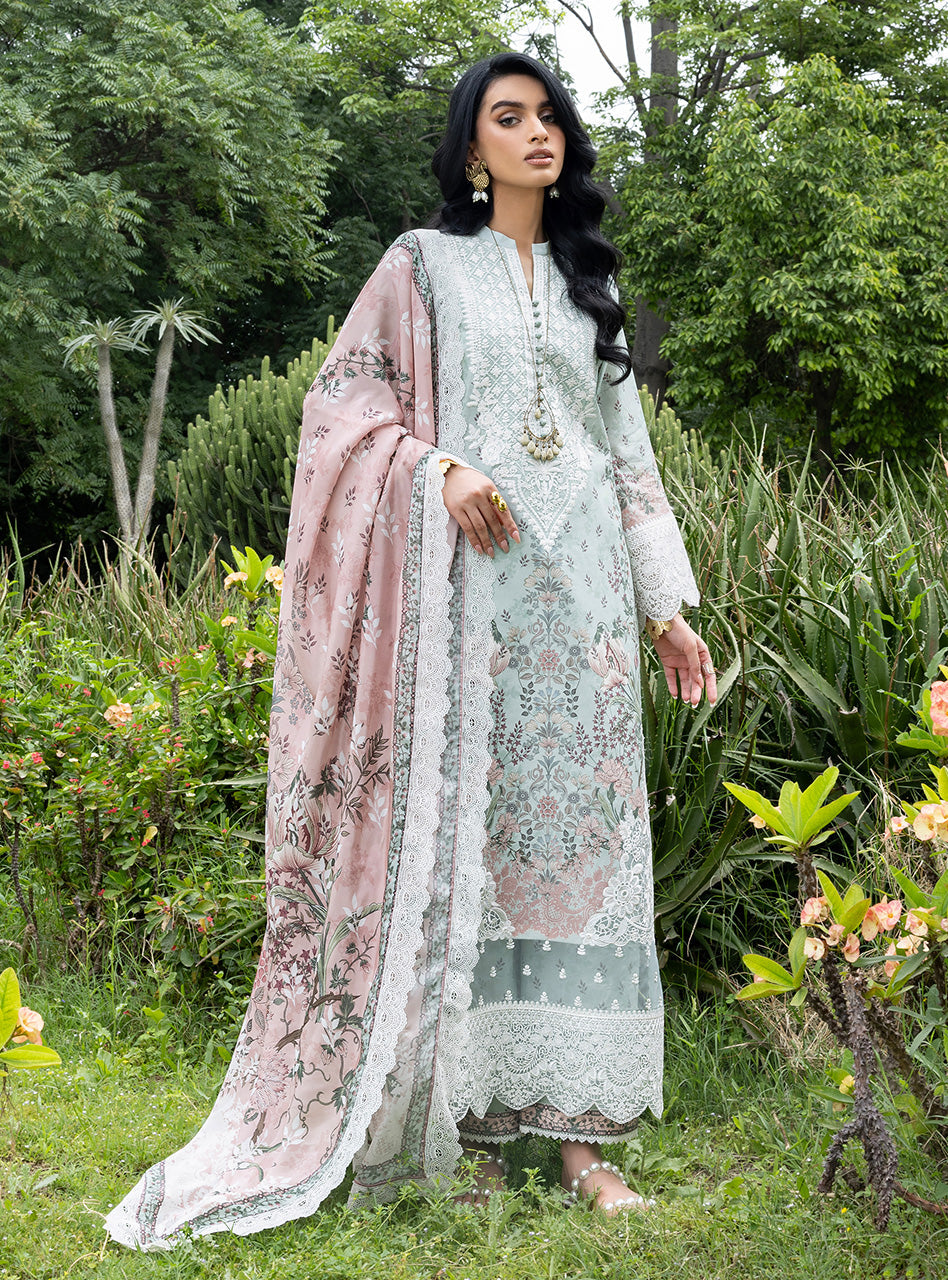 Zainab Chottani | Luxe Lawn 26 | Ivie - 13 - Luxury Dress - available at Maria Faisal in UK and USA.
