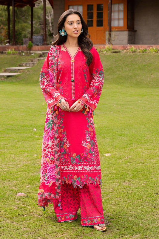 Charizma | Festive Edit | CRB6-09P - Luxury Dress - available at Maria Faisal in UK and USA.