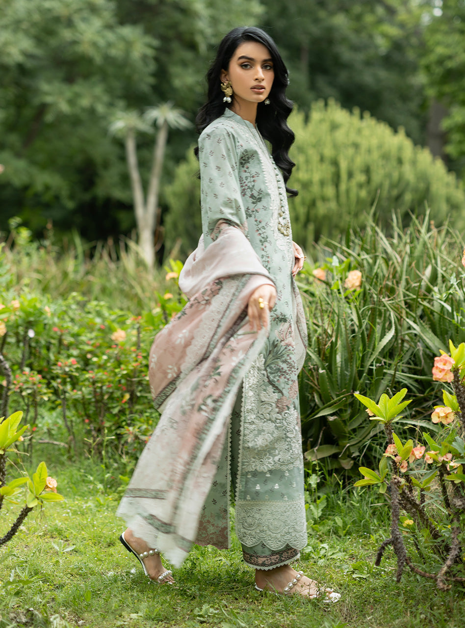 Zainab Chottani | Luxe Lawn 26 | Ivie - 13 - Luxury Dress - available at Maria Faisal in UK and USA.