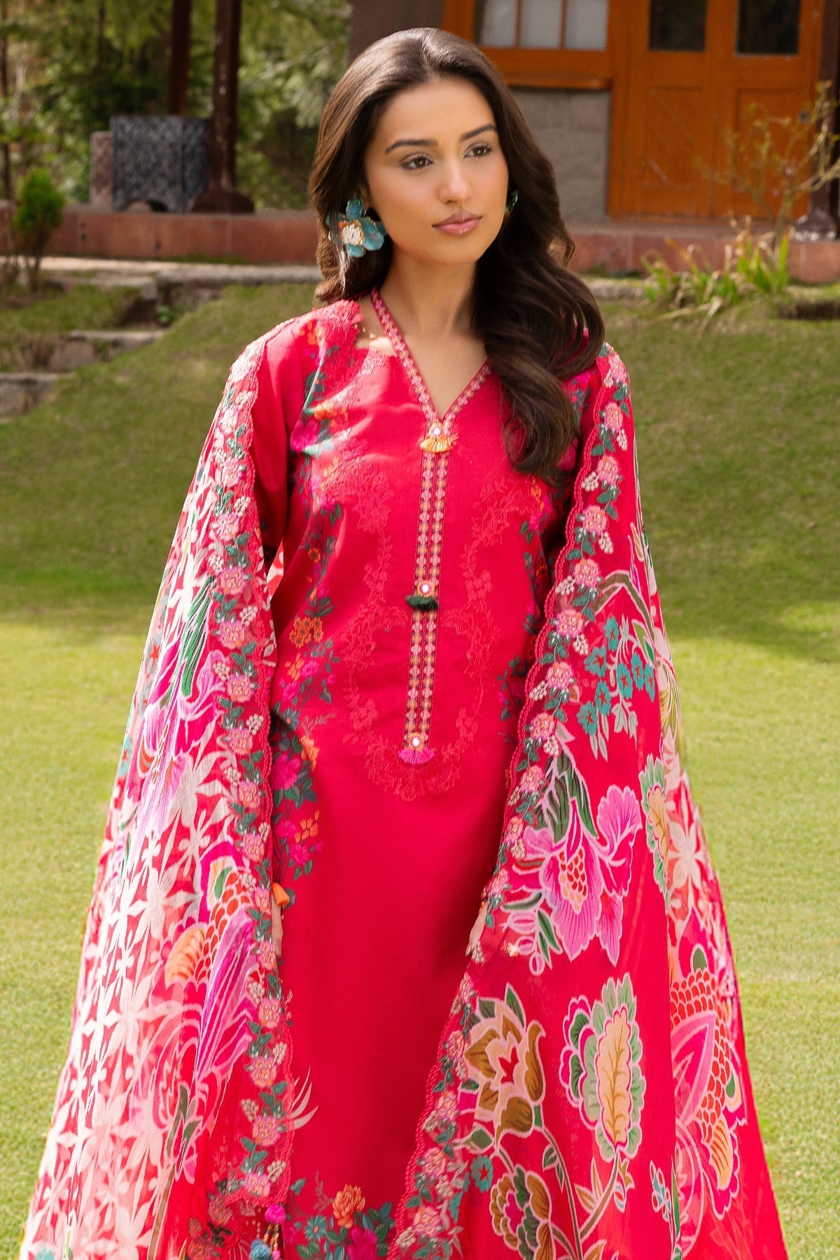 Charizma | Rang e Bahar | VOL 02 CRB6-09 - Luxury Dress - available at Maria Faisal in UK and USA.