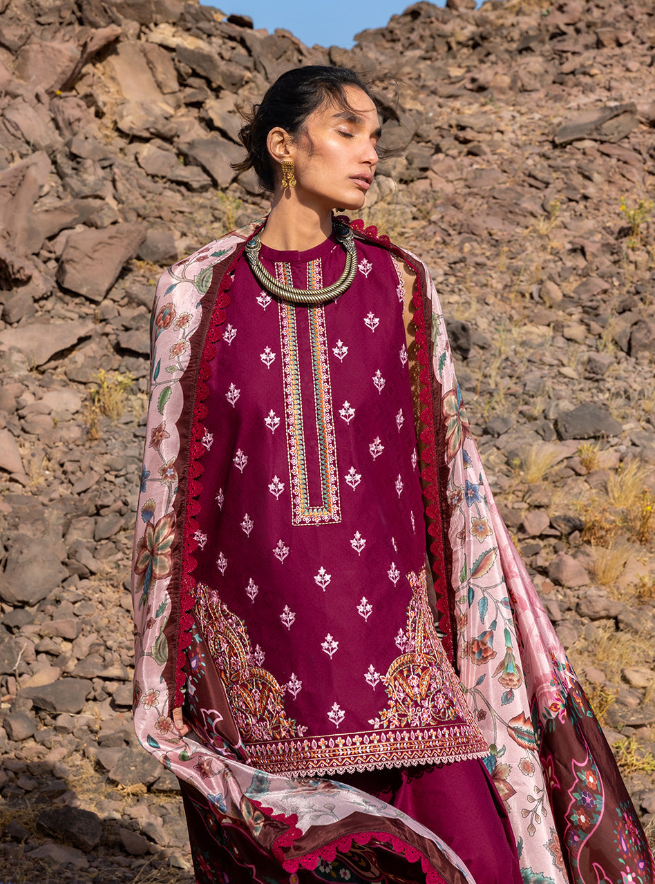 Zainab Chottani | Spring Summer Lawn 26 | Aylin - Luxury Dress - available at Maria Faisal in UK and USA.