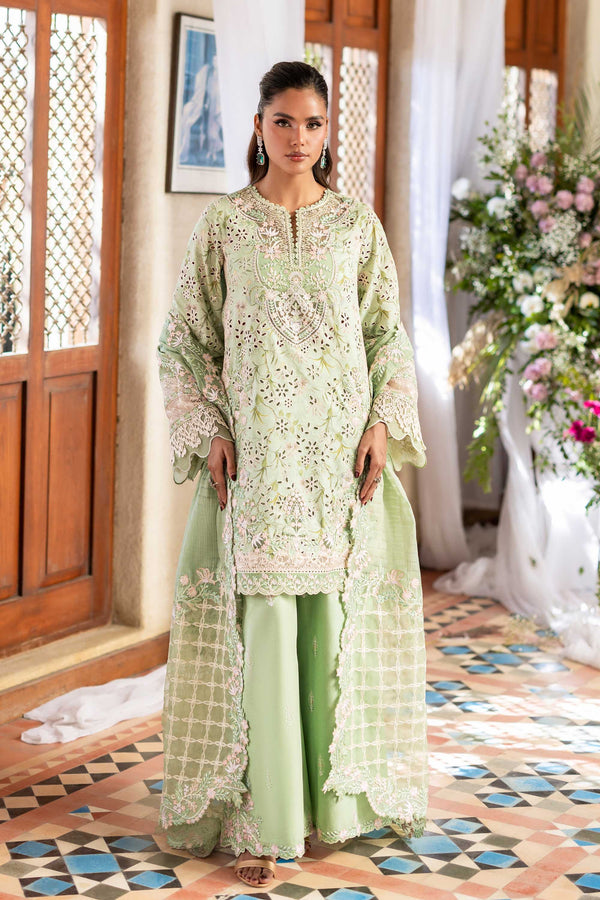 Akbar Aslam | Elaria Ready to Wear Lawn 26 | Elaya - Dress - available at Maria Faisal in UK and USA.