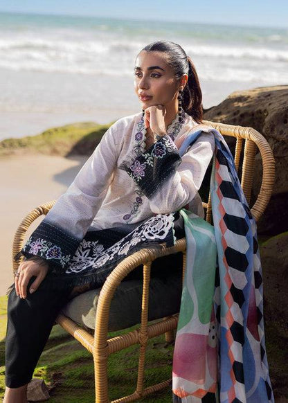 Sadaf Fawad Khan | Siraa Lawn 25 | Kantha Rose by Maria Faisal - Registered Vendor of : Sadaf Fawad Khan - type : Ladies Clothes - 100% original wedding dresses