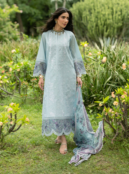 Zainab Chottani | Luxe Lawn 26 | Cove - 06 - Luxury Dress - available at Maria Faisal in UK and USA.
