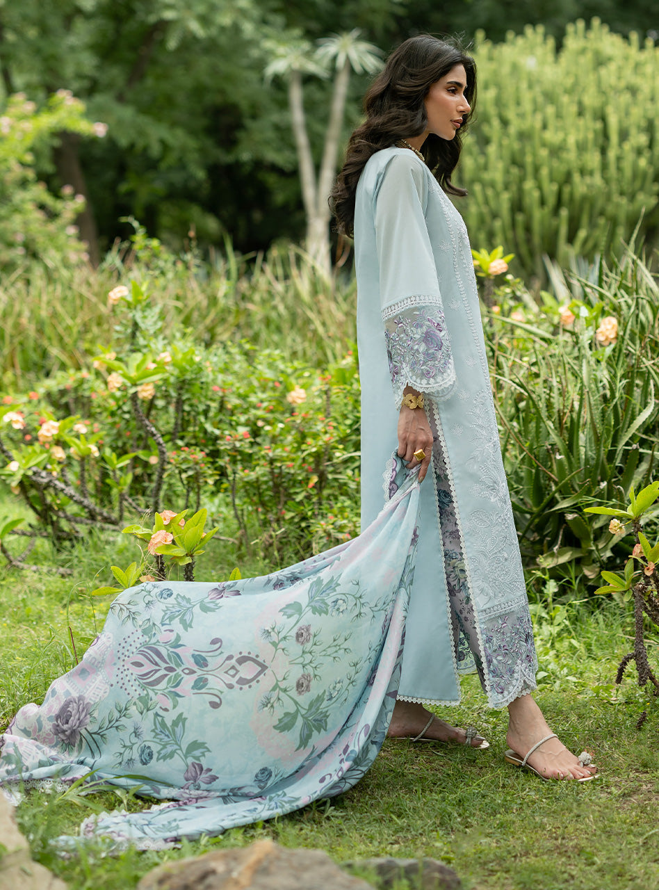 Zainab Chottani | Luxe Lawn 26 | Cove - 06 - Luxury Dress - available at Maria Faisal in UK and USA.